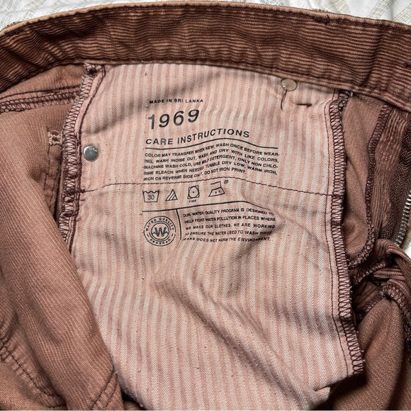 Gap Women’s Brown Sexy Boyfriend Corduroy straight mid rise leg in 27R - Picture 9 of 9